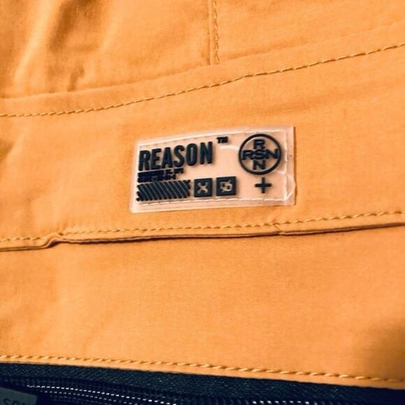 Reason Easy Nylon Cargo Pants In Timber - Picture 4 of 8